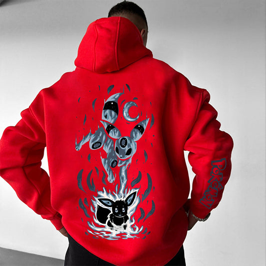 Pokémon Unisex Anime Graphic Streetwear Vintage Hoodie