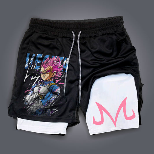 Unisex Anime Print Drawstring   Shorts