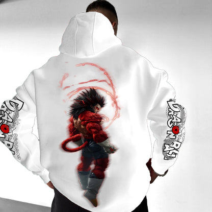 Unisex Anime Graphic Streetwear Vintage Hoodie