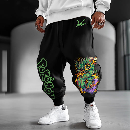 Unisex Casual Anime Streetwear Pants