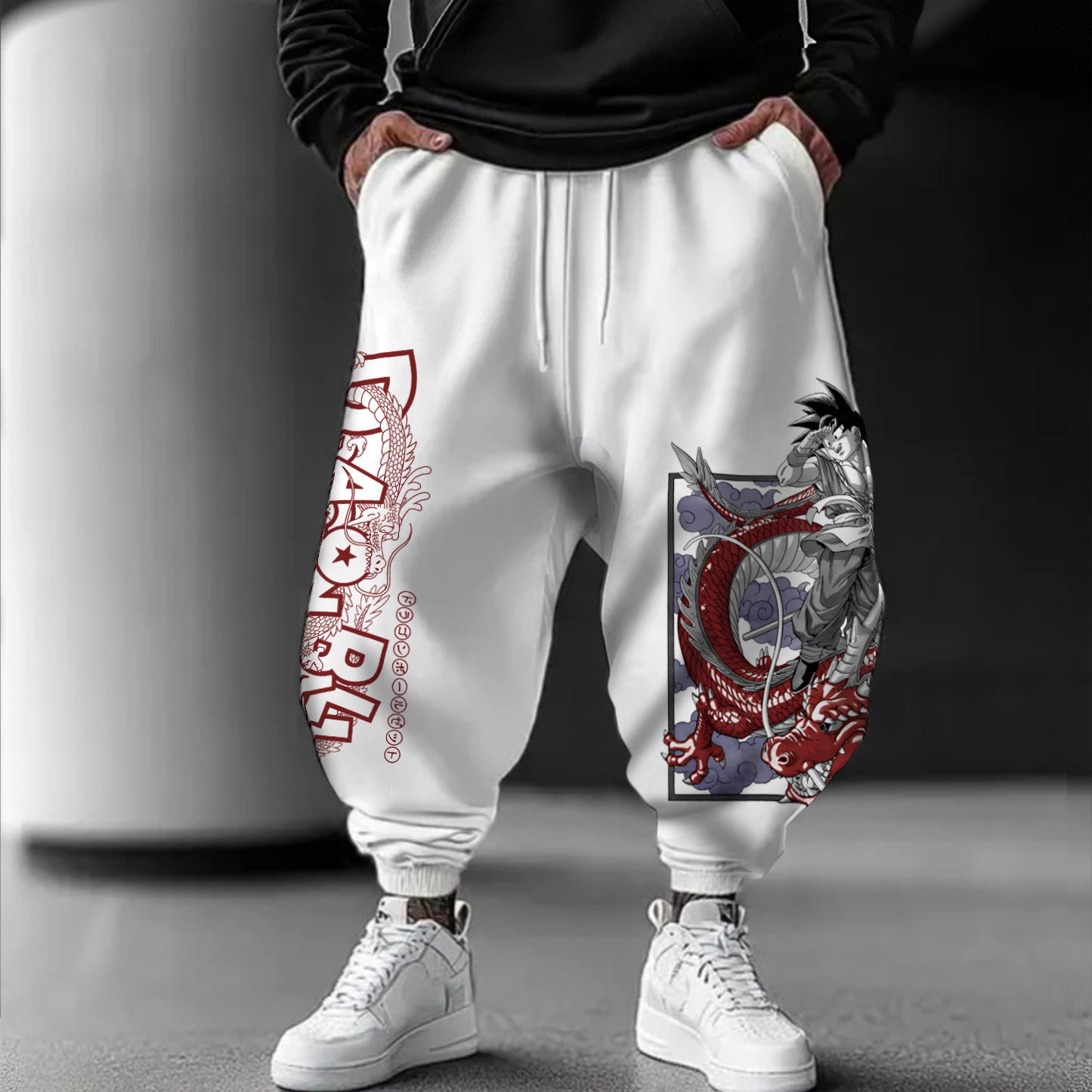 Unisex Casual Anime Streetwear Pants
