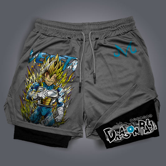 Unisex Anime Print Drawstring   Shorts