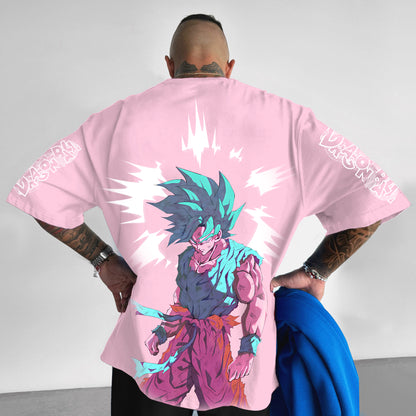 Unisex Anime Inspired Graphic Streetwear  T-shirt
