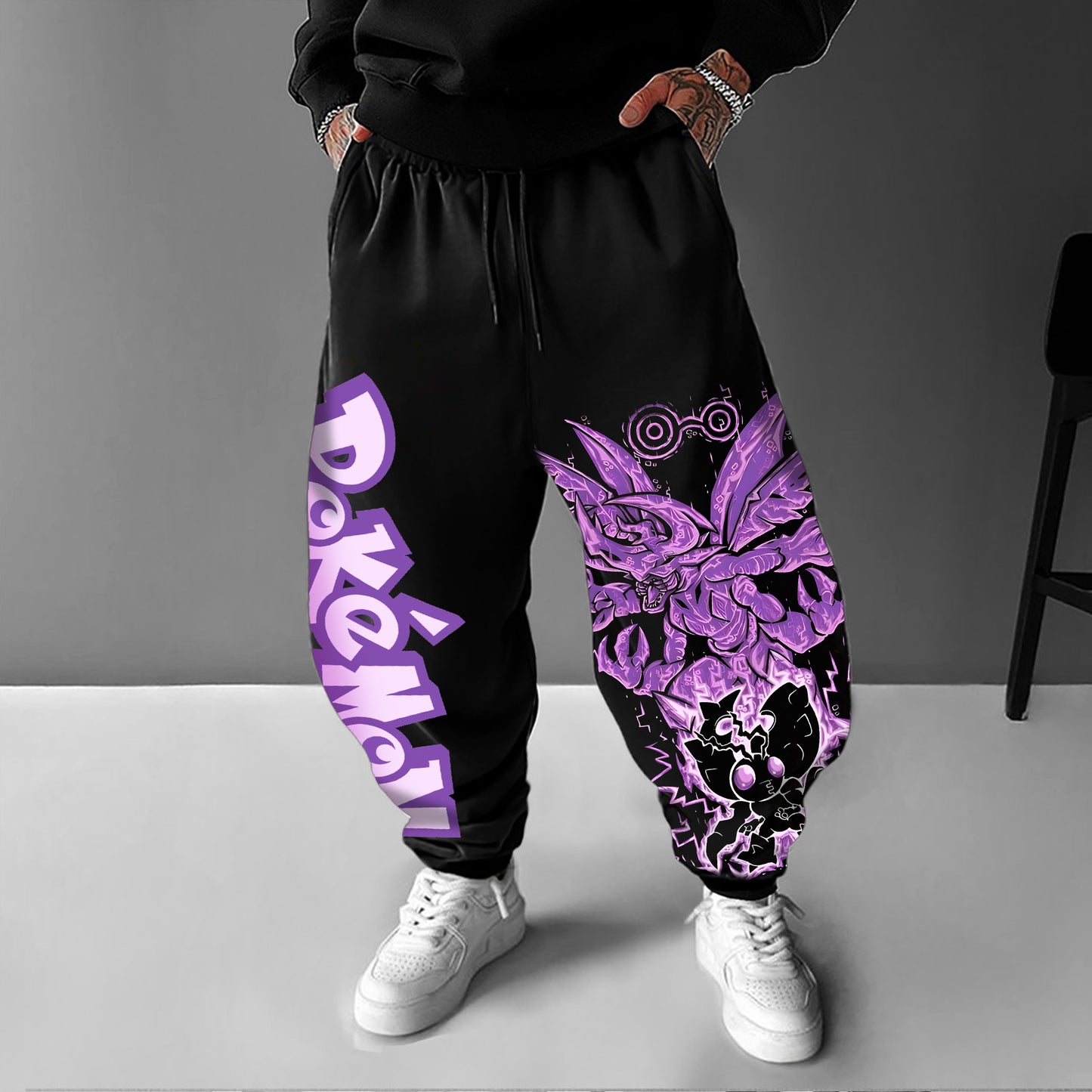 Pokémon Unisex Casual Anime Streetwear Pants
