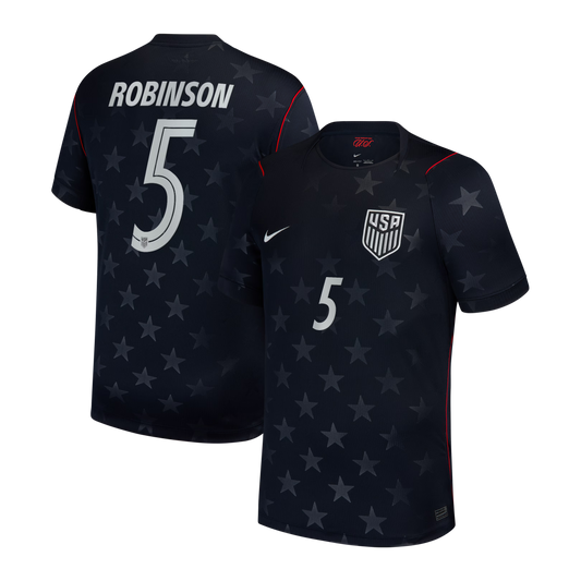 Antonee Robinson USMNT 2026/27 Away Stadium Replica Jersey - Blue