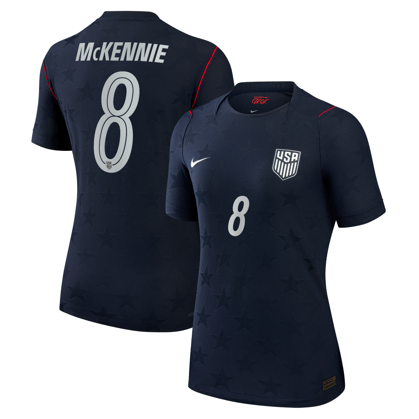 Weston McKennie USMNT Women's 2026 Away Match Jersey - Blue