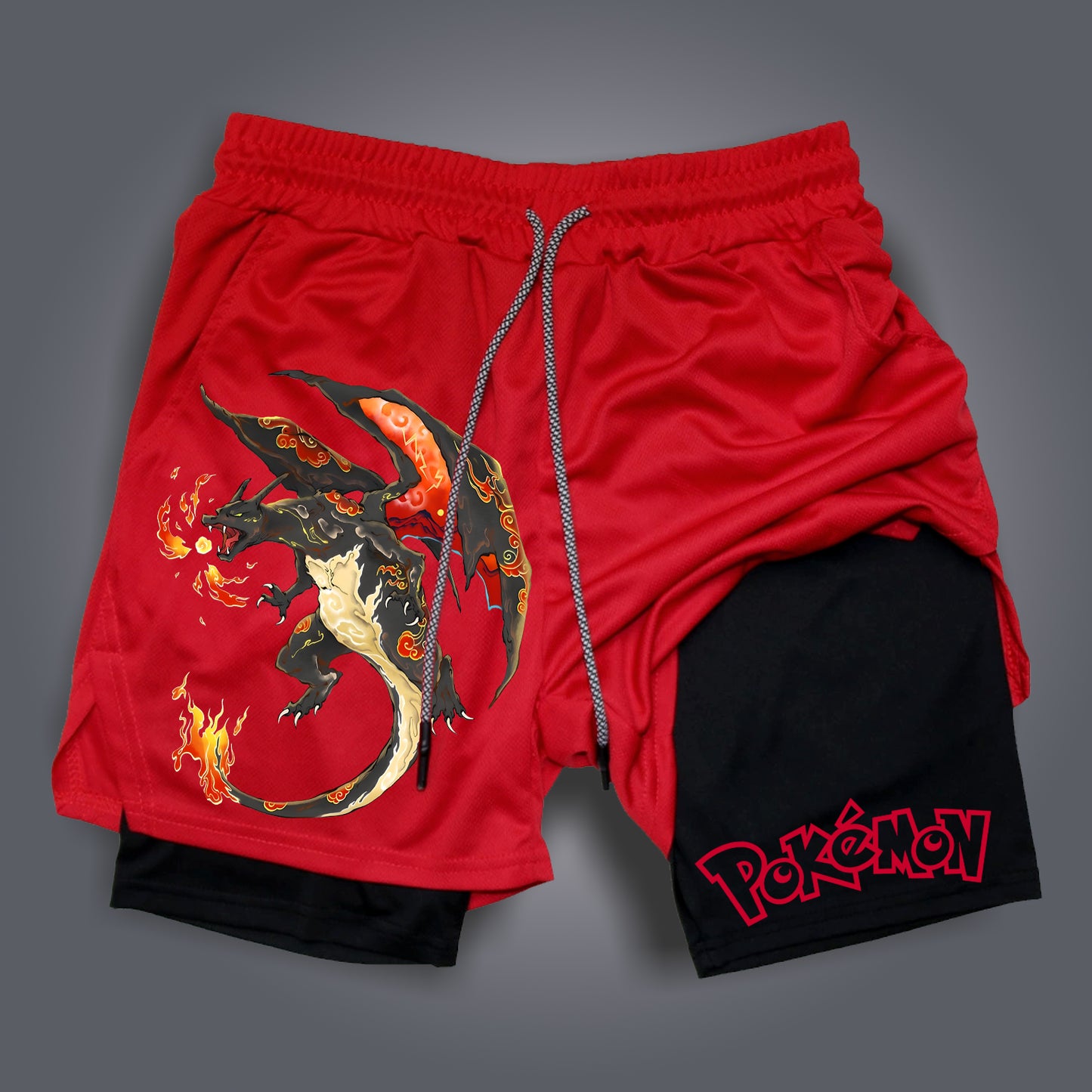 Pokémon Unisex  Casual Anime Streetwear Shorts