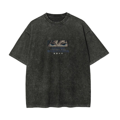 OG Giyu Tomioka Vintage Oversized T-Shirt | Demon Slayer