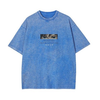 OG Giyu Tomioka Vintage Oversized T-Shirt | Demon Slayer