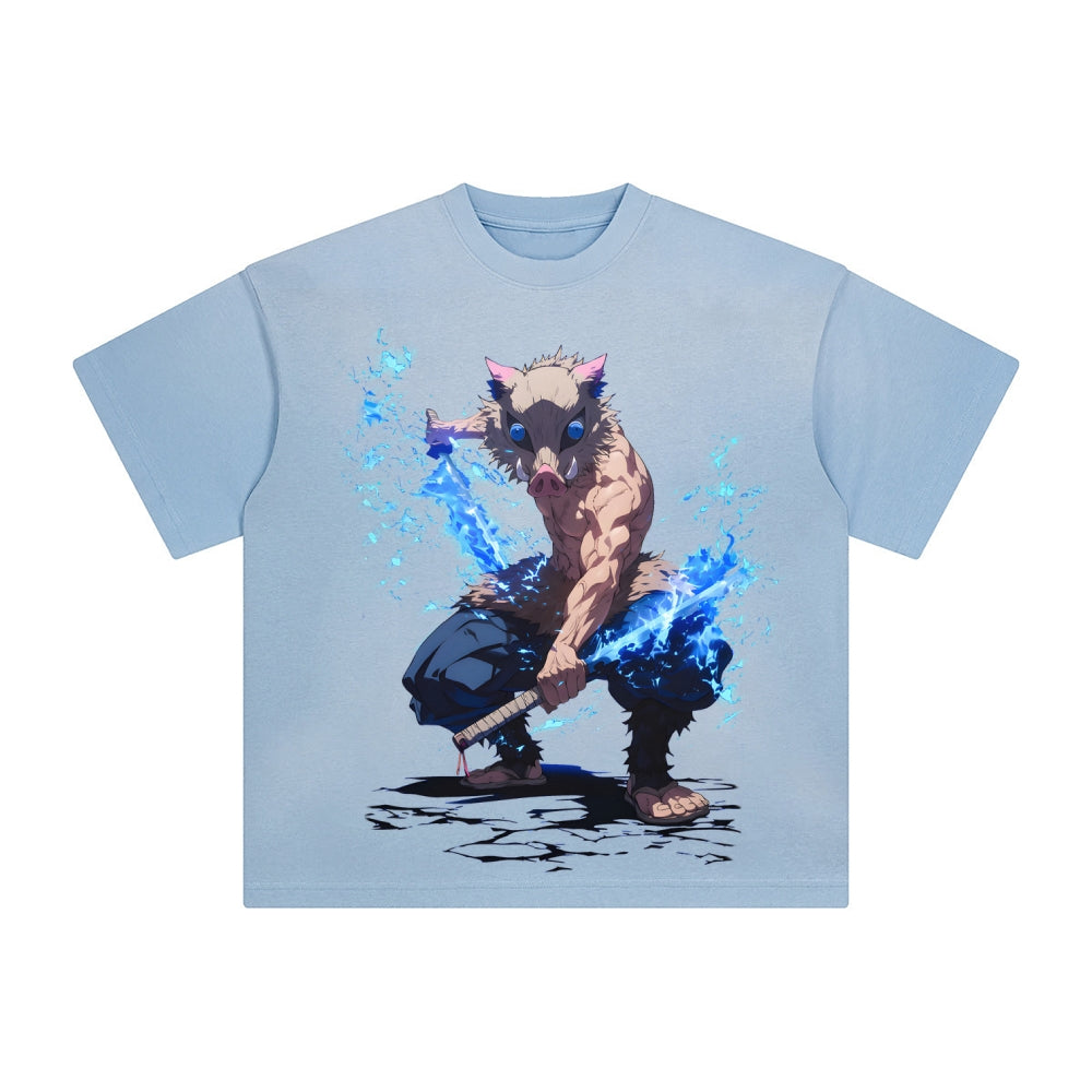 Unisex Vintage Tee丨  Demon Slayer Tee