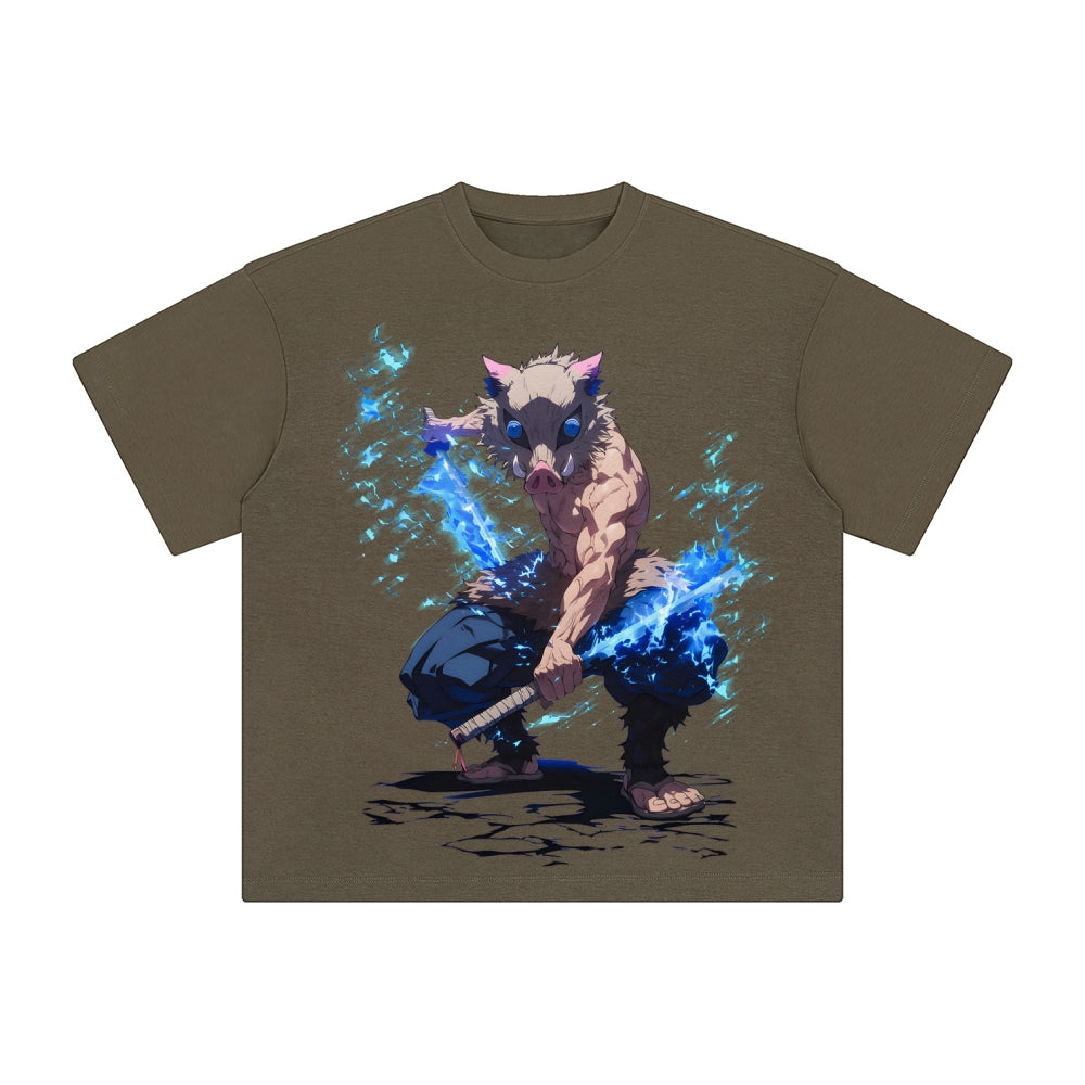Unisex Vintage Tee丨  Demon Slayer Tee