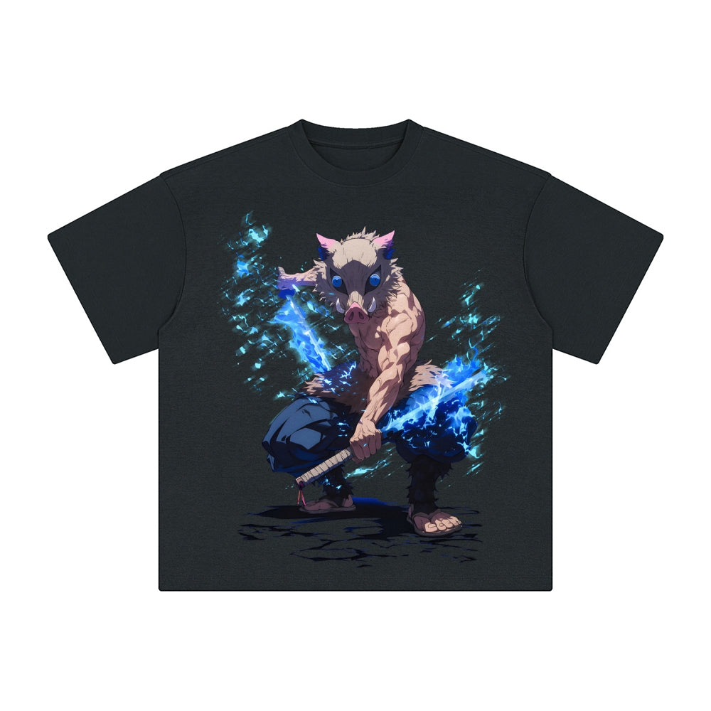 Unisex Vintage Tee丨  Demon Slayer Tee