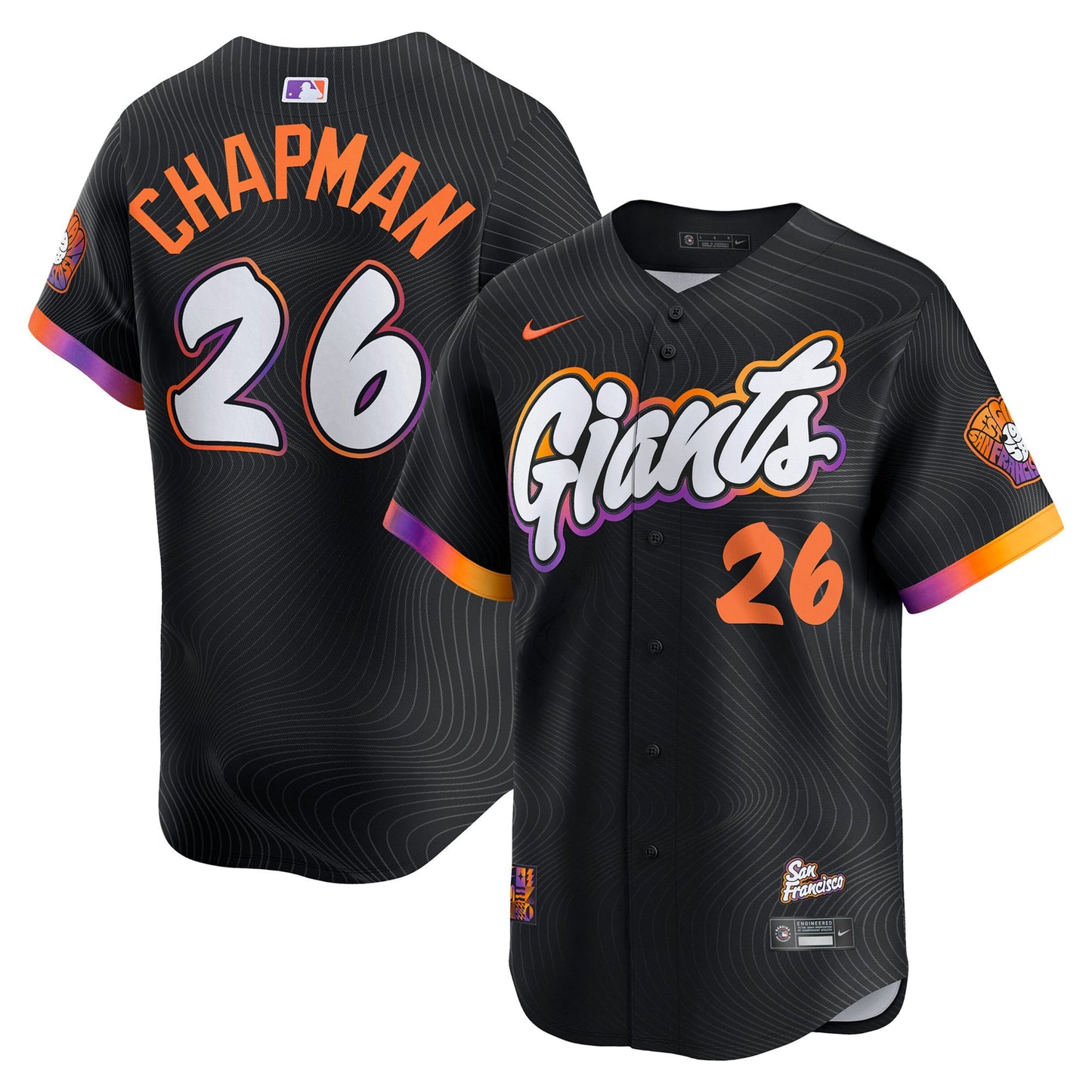 San Francisco Giants 2025 City Connect Vapor Premier Limited Jersey - All Stitched