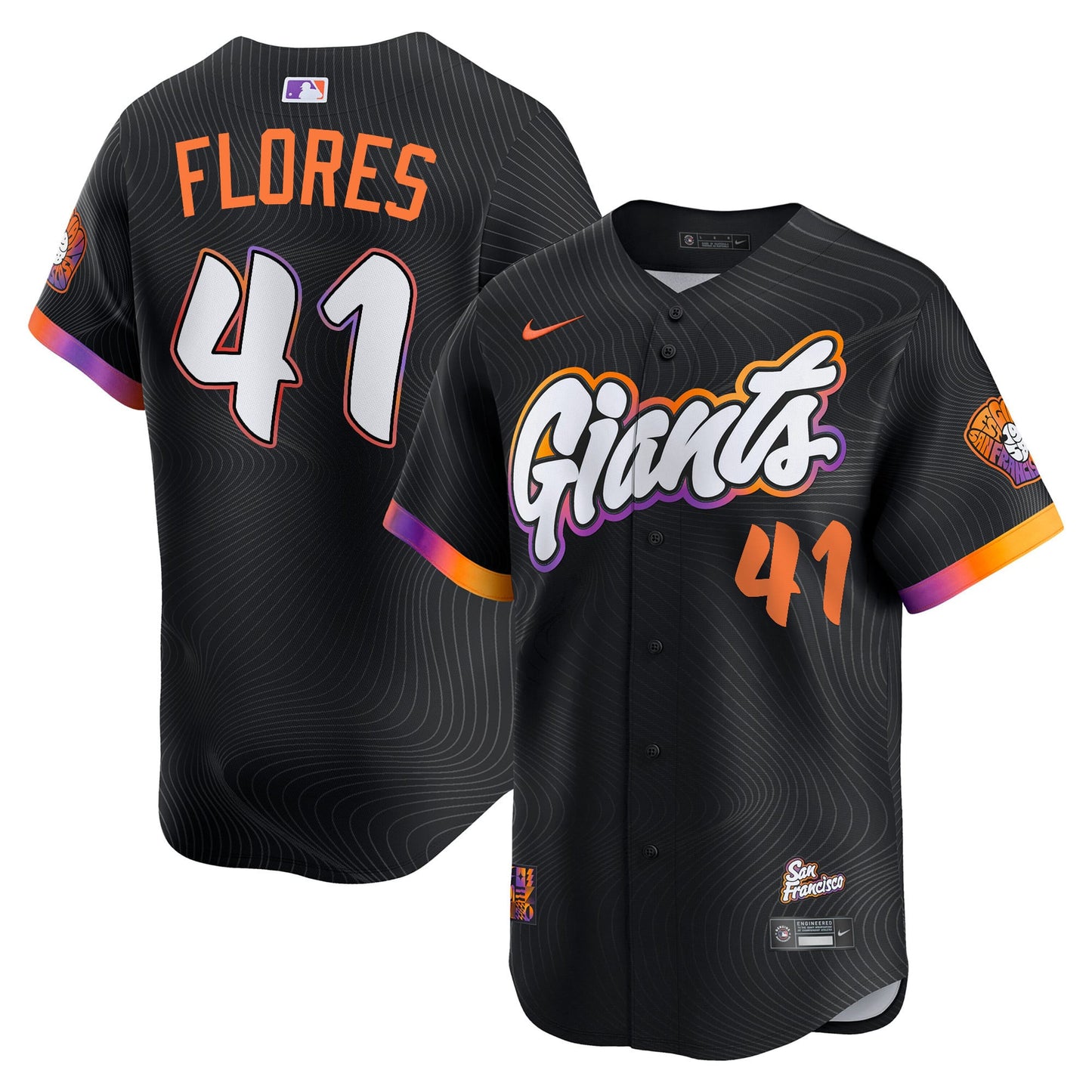 San Francisco Giants 2025 City Connect Vapor Premier Limited Jersey - All Stitched