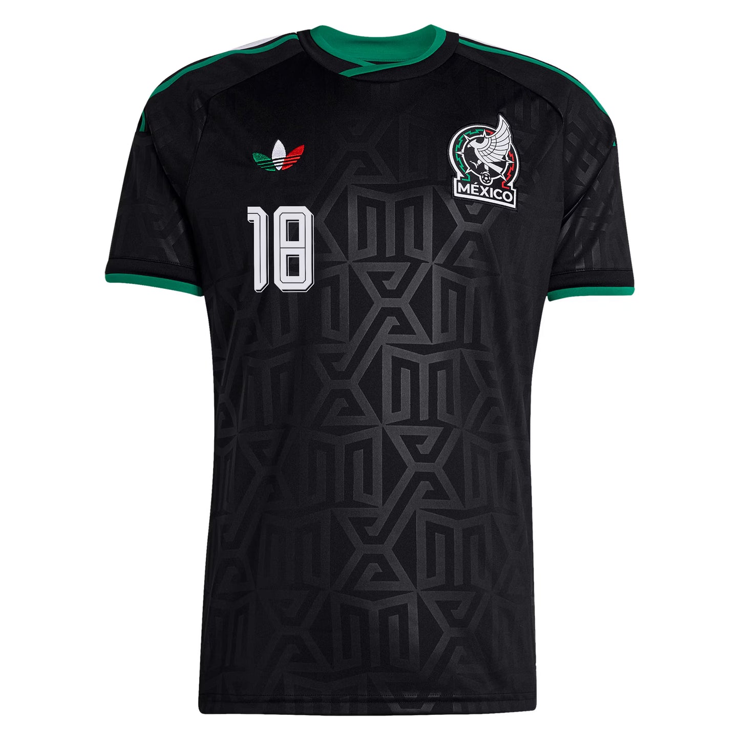 Obed Vargas Mexico National Team 2026 Third Replica Jersey - Black