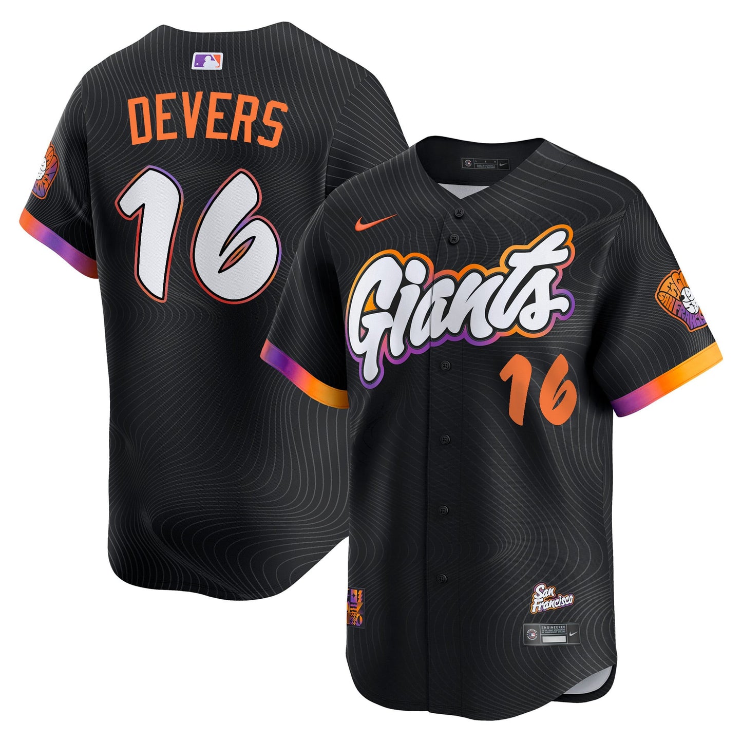 San Francisco Giants 2025 City Connect Vapor Premier Limited Jersey - All Stitched