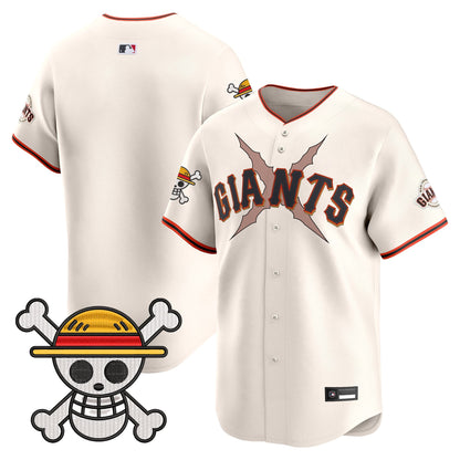 Men's San Francisco Giants x One Piece Vapor Premier Limited Jersey - Stitched