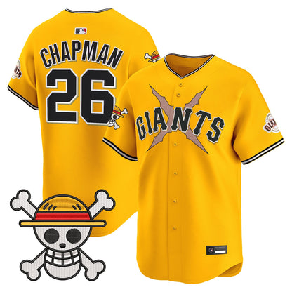 Men's San Francisco Giants x One Piece Vapor Premier Limited Jersey - Stitched