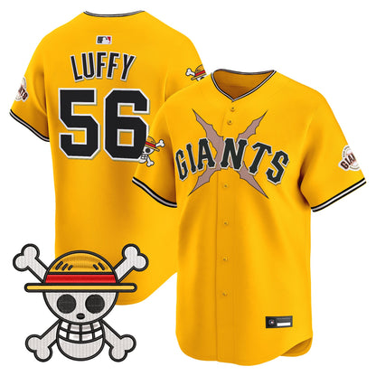 Men's San Francisco Giants x One Piece Vapor Premier Limited Jersey - Stitched