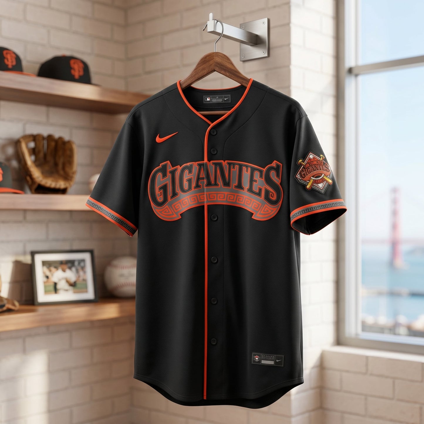 San Francisco Giants “Los Gigantes” Vapor Premier Custom Jersey - All Stitched