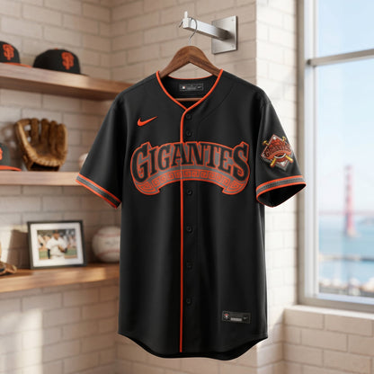San Francisco Giants “Los Gigantes” Vapor Premier Custom Jersey - All Stitched