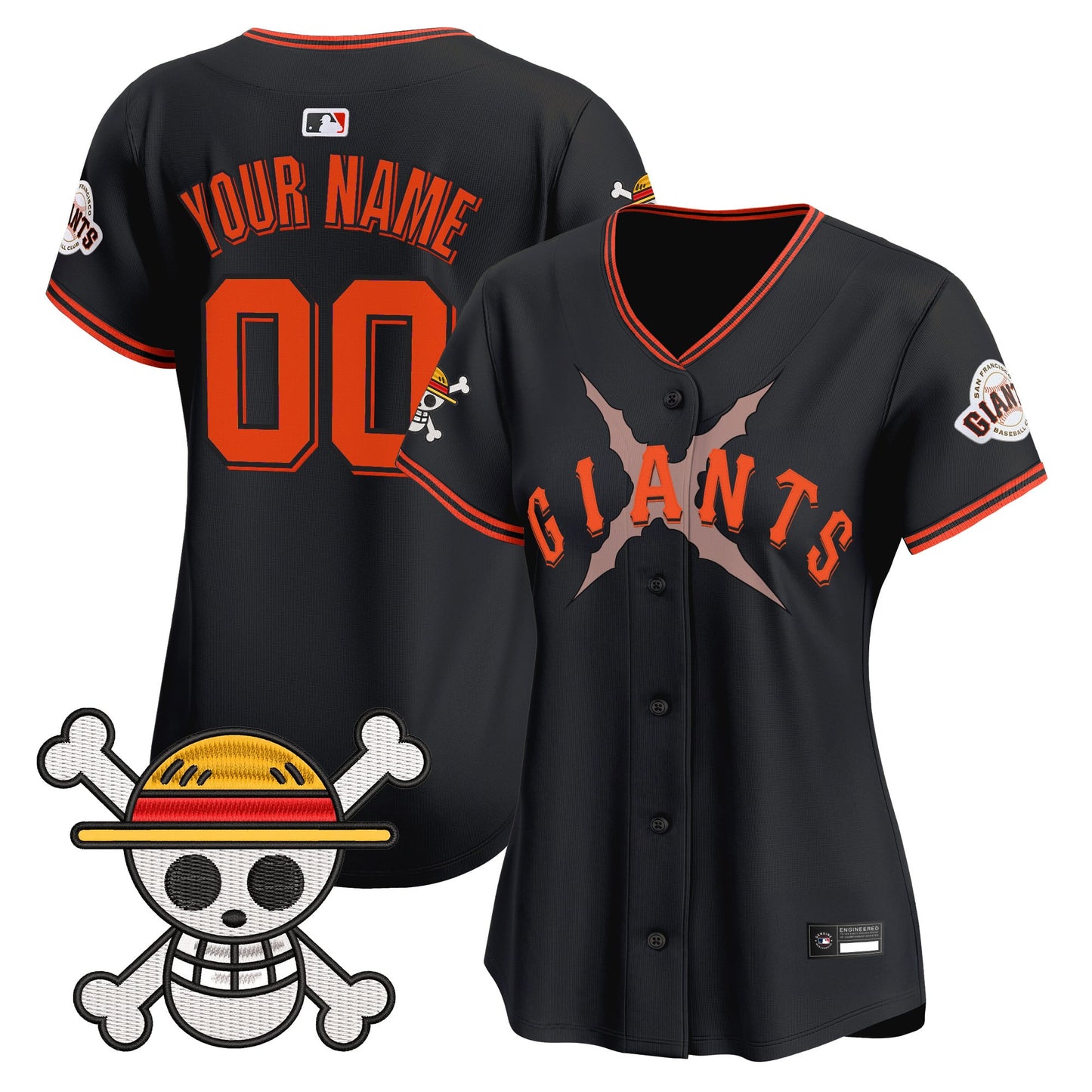 San Francisco Giants x One Piece Vapor Premier Limited Custom Jersey - Stitched
