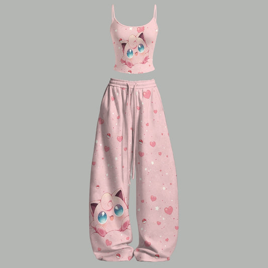 Pokémon Top & Elasticated Trousers Two-Piece Set