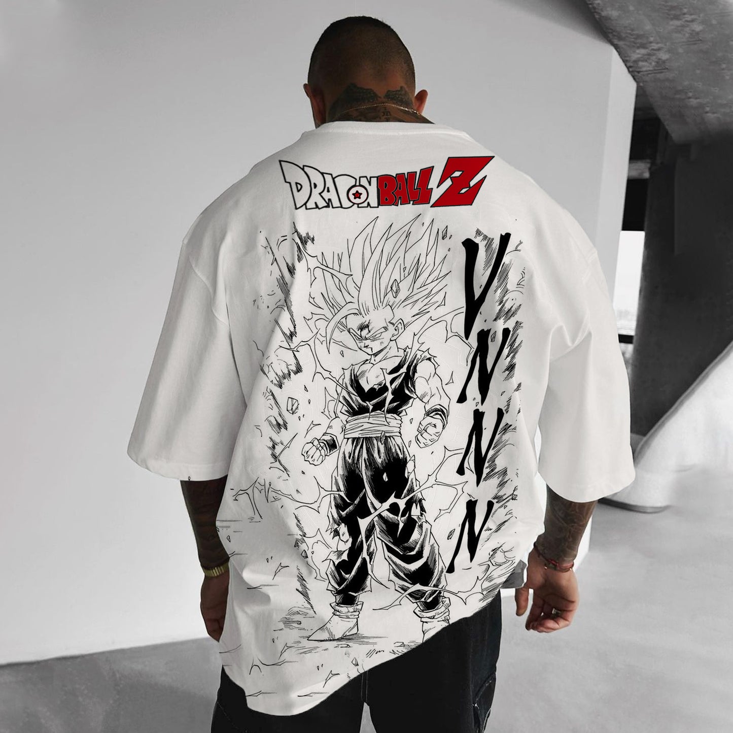 Unisex Anime Inspired Graphic Streetwear  T-shirt