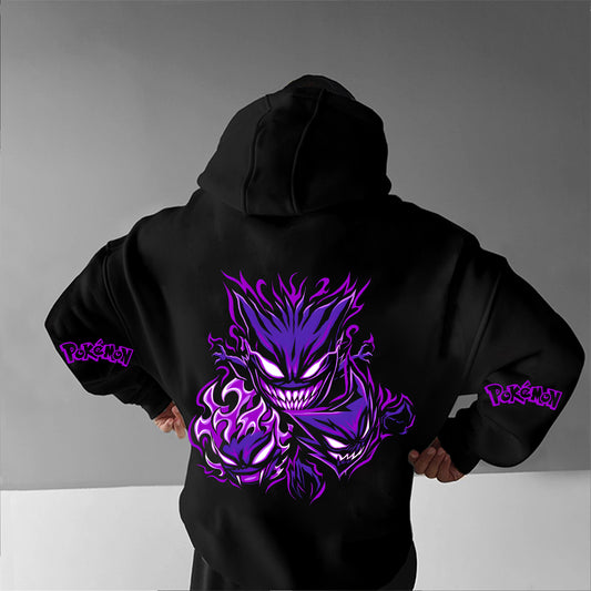 Pokémon Unisex Anime Graphic Streetwear Vintage Hoodie