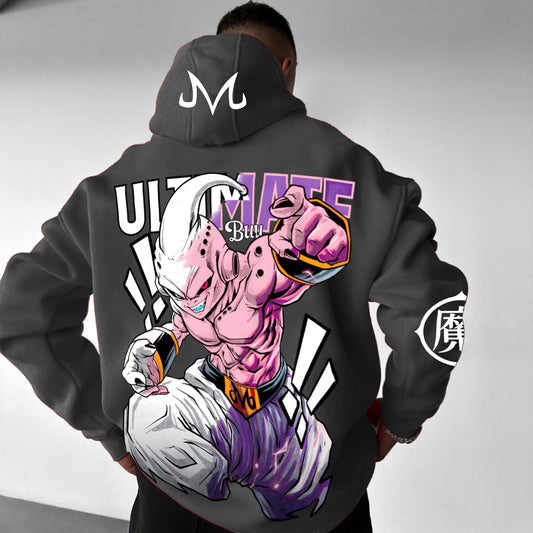 Unisex Anime Print Casual Oversized Hoodie