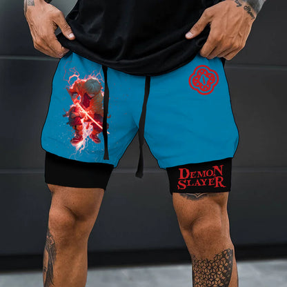Unisex  “Demon Slayer” Casual Anime Streetwear Shorts
