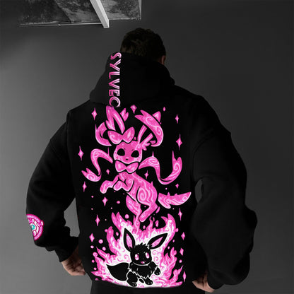 Pokémon Unisex Anime Graphic Streetwear Vintage Hoodie
