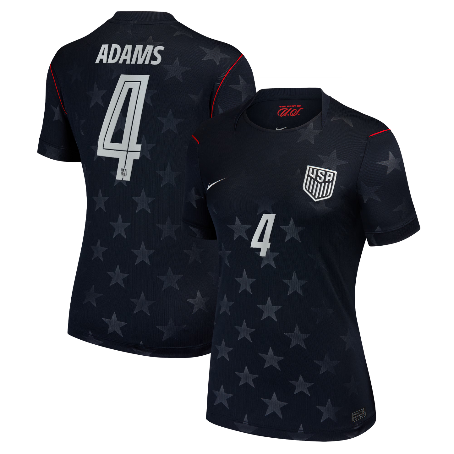 Tyler Adams USMNT Women's 2026 Away Stadium Replica Jersey - Blue
