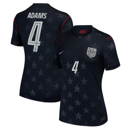 Tyler Adams USMNT Women's 2026 Away Stadium Replica Jersey - Blue