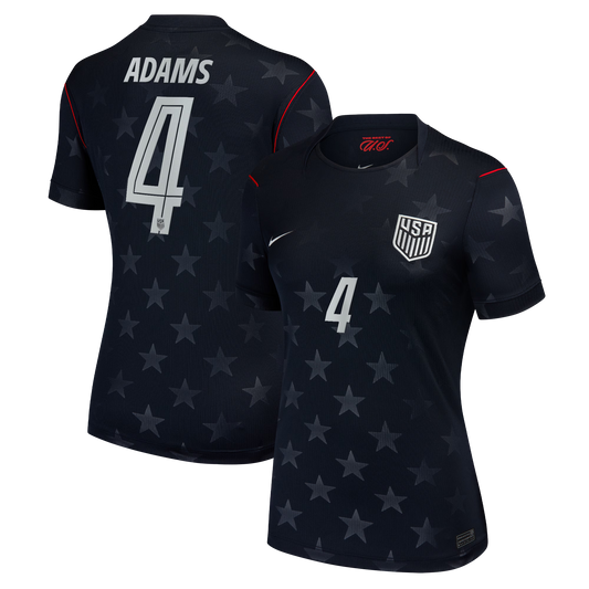 Tyler Adams USMNT Women's 2026 Away Stadium Replica Jersey - Blue