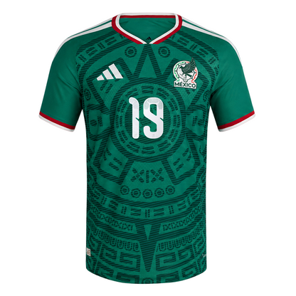 Gilberto Mora Mexico National Team Women's 2026 Home Replica Jersey- Green