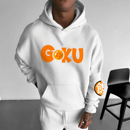Unisex Anime Print  Casual Oversized Hoodie