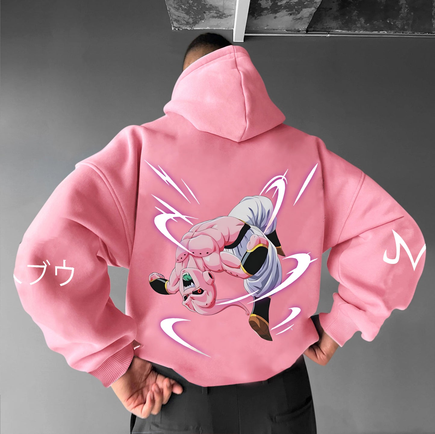 Unisex Anime Graphic Streetwear Vintage Hoodie