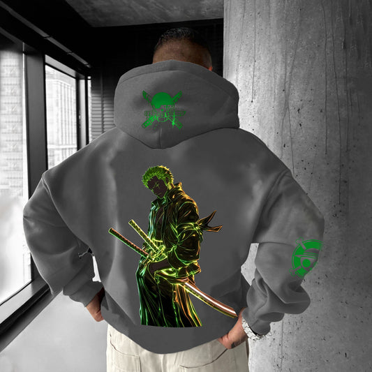 Unisex Anime Graphic Streetwear Vintage Hoodie