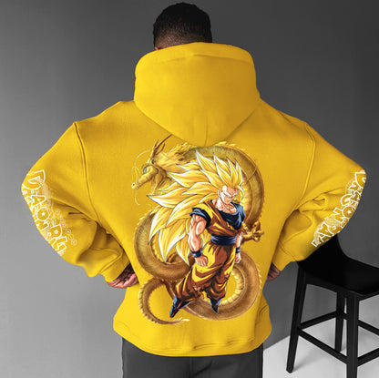 Unisex Anime Graphic Streetwear Vintage Hoodie