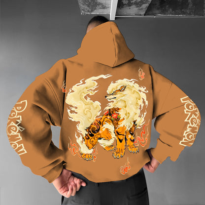 Pokémon Unisex Anime Graphic Streetwear Vintage Hoodie