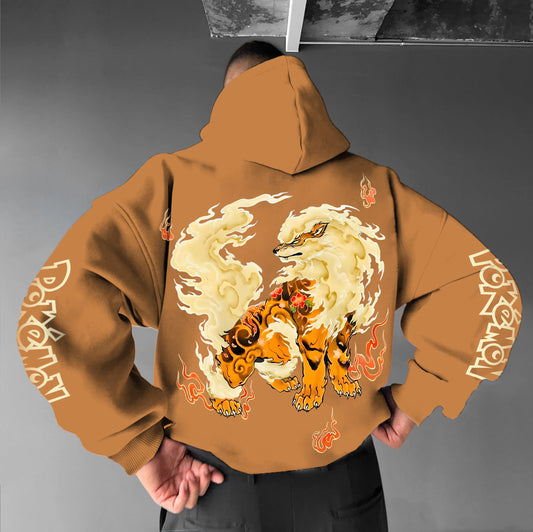 Pokémon Unisex Anime Graphic Streetwear Vintage Hoodie
