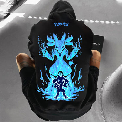 Pokémon Unisex Anime Graphic Streetwear Vintage Hoodie