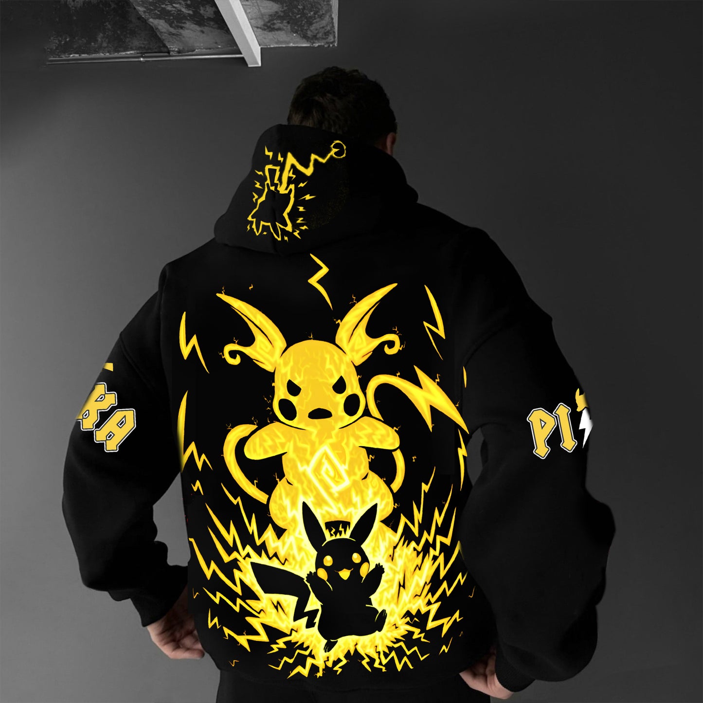 Pokémon Unisex Anime Graphic Streetwear Vintage Hoodie