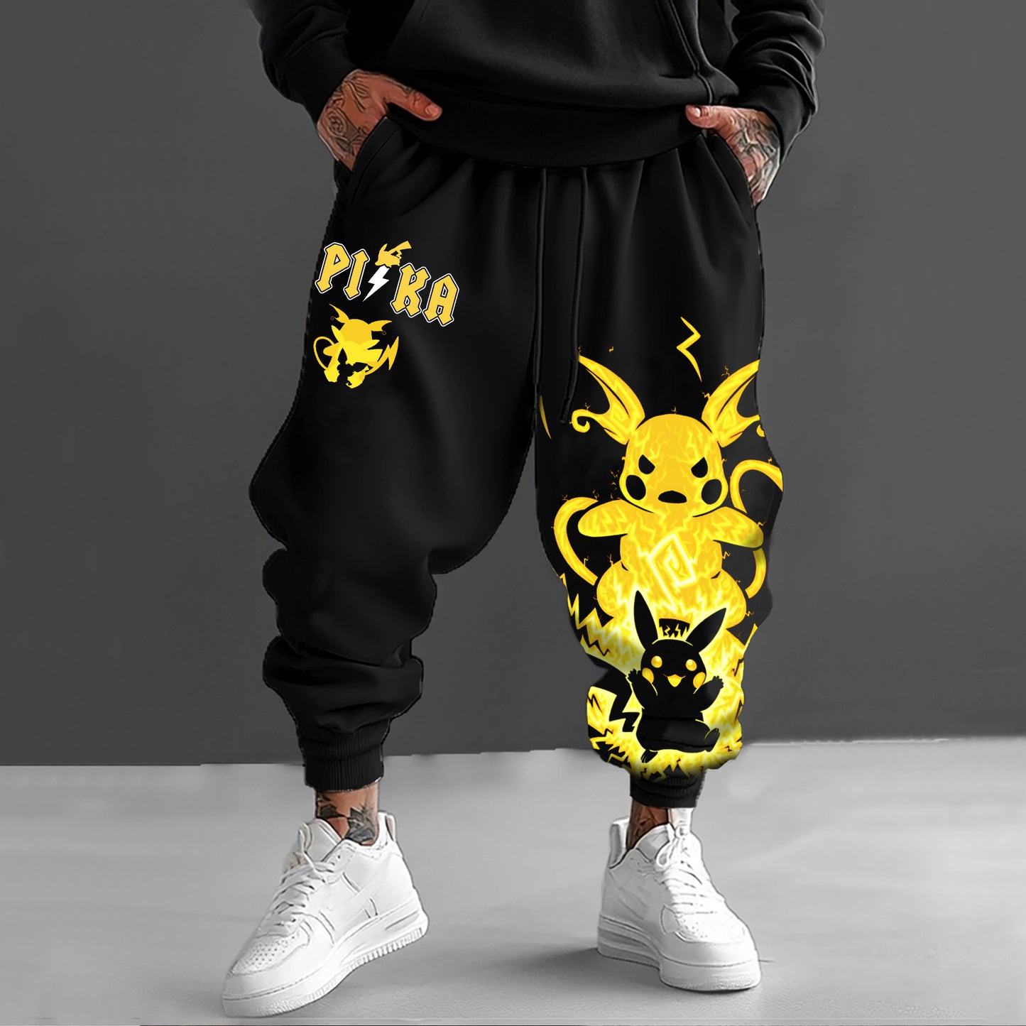 Pokémon Unisex Casual Anime Streetwear Pants