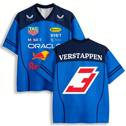 2026 Red Bull F1 Max Verstappen 03 Mesh Jersey