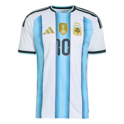 Lionel Messi Argentina National Team 2026 Home On-Field Jersey - White