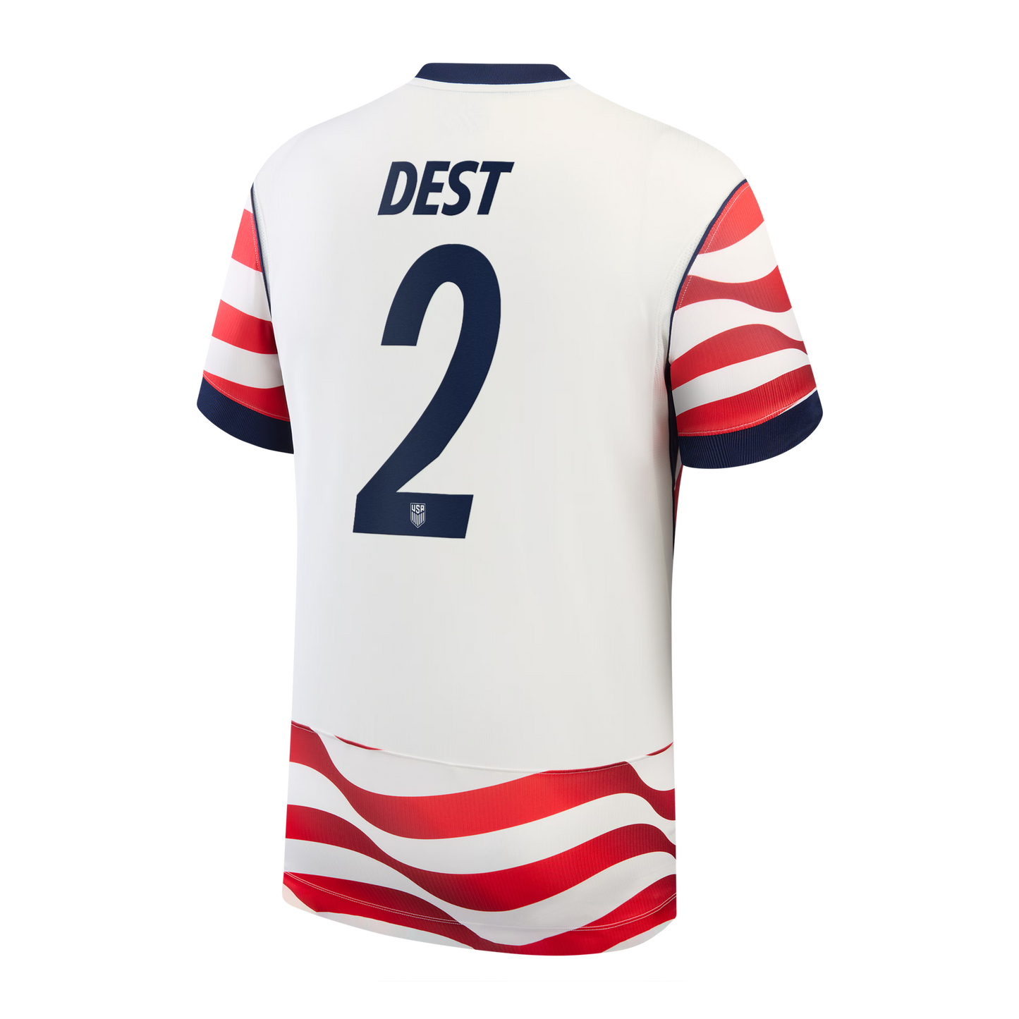 Sergiño Dest USMNT 2026 Home Stadium Replica Jersey - White