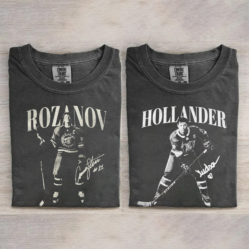 Comfort Colors Funny Williams & Storrie Hockey T-shirt
