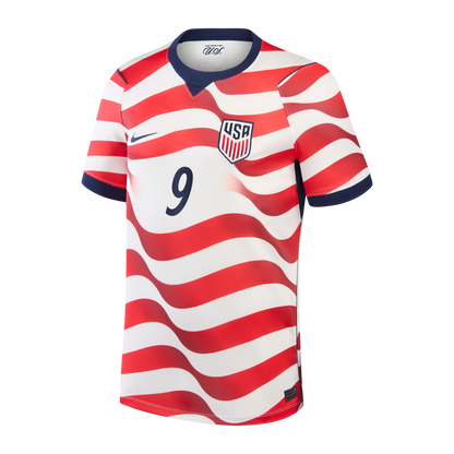 Ricardo Pepi USMNT 2026 Home Stadium Replica Jersey - White
